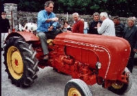 Picture of a Porsche tractor